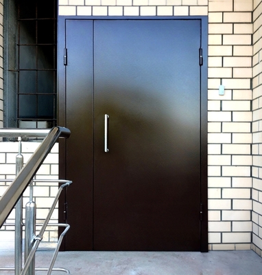 Глухая дверь в подъезд МКД