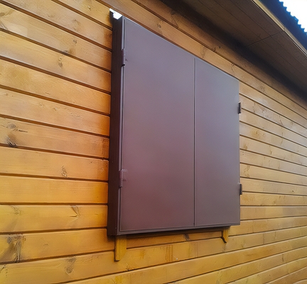 Распашные оконные ставни Распашные оконные ставни